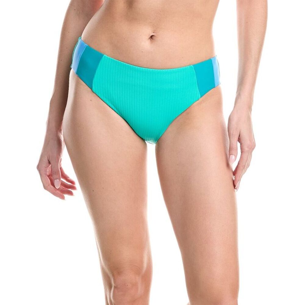 Next Womens  On-Deck Midrise Color Block Bottom, Blue